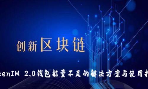 TokenIM 2.0钱包能量不足的解决方案与使用指南