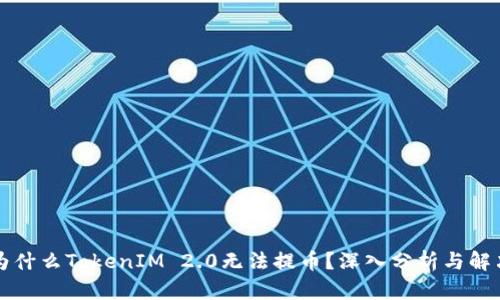 苹果为什么TokenIM 2.0无法提币？深入分析与解决方案