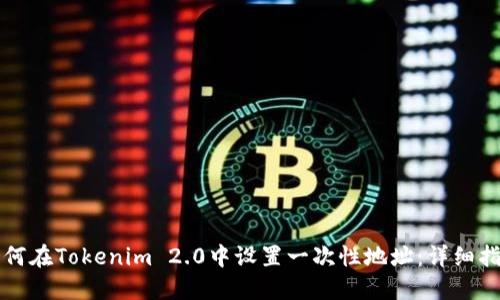 如何在Tokenim 2.0中设置一次性地址：详细指南